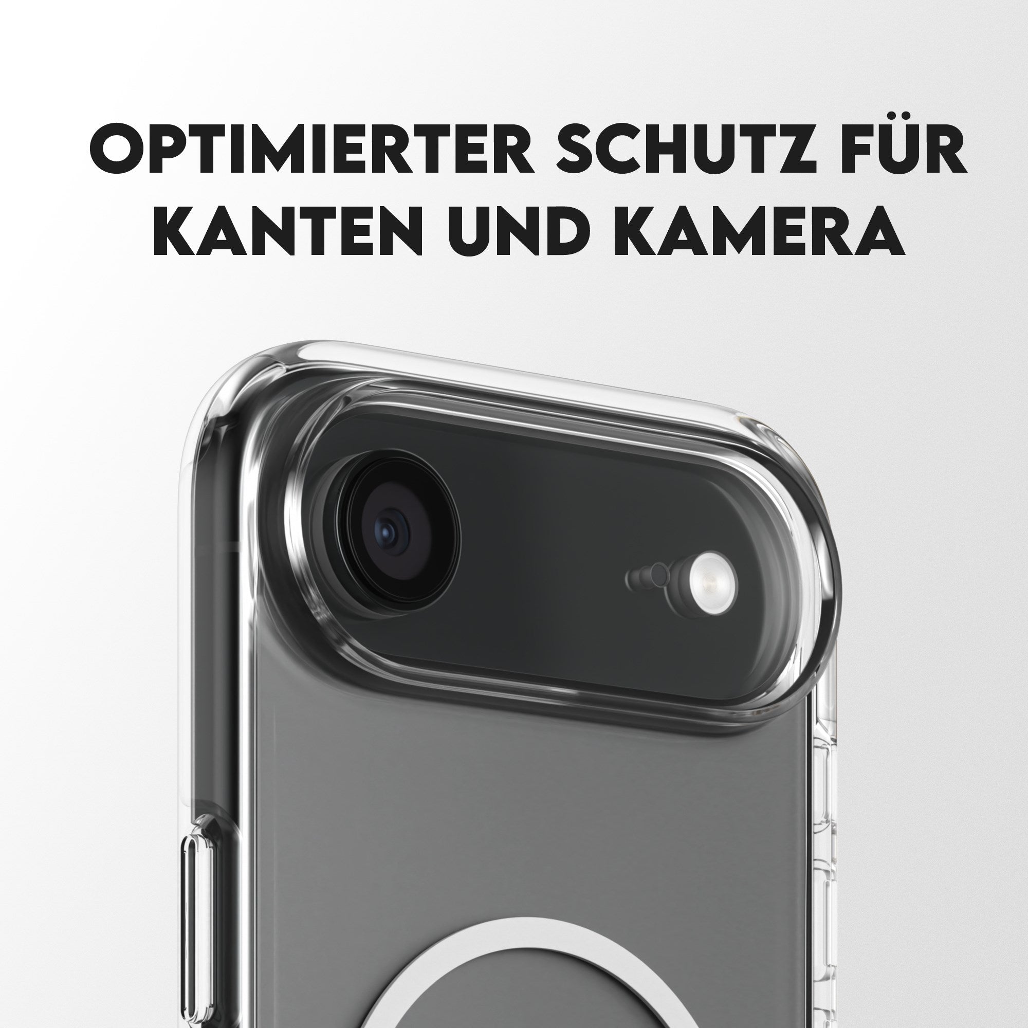 CARE™ by PanzerGlass® Urban Explorer Case Transparent m. Weiß MagSafe iPhone Air